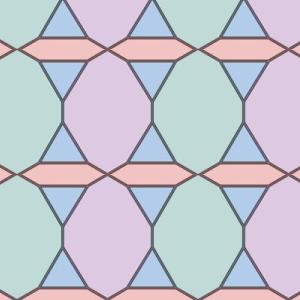 p4 four colours tiling
